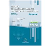 Contrôle Et Traitement Des Opérations Commerciales Processus 1 Du Bts Cg - Enoncé