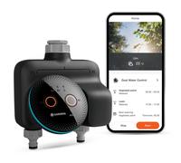 Gardena Programmateur d'arrosage smart Dual WaterControl contrôles de l’eau;intelligent: Irrigation basée sur les données*, Intégration de maison connectée* (19034-20)