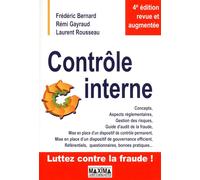 Contrôle interne 4ème édition - RÉMI GAYRAUD - Maxima - broché - Etude