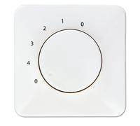 Contrôle mural / Interrupteur mural pour ventilateur de plafond sans éclairage Blanc