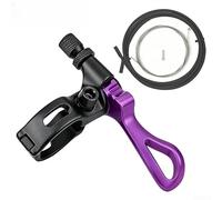 Contrôle Tige Télescopique 22.2mm Montage pour rapide Contrôle | Design à charnière, montage pour rapide outils, démontage pour facile, ajustement pour précis du câble(Purple)