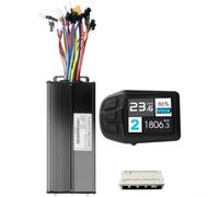 Contrôleur 35A ABS pour E-Bike Fonction Apprentissage | Écran LCD couleur rétroéclairé, visibilité nocturne, surveillance statut opérationnel en temps réel