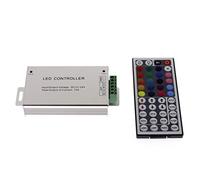 Contrôleur à rayures RVB 44 Key en aluminium 12 A.