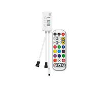Contrôleur Adressable TUYA avec Télécommande 24 Touches pour Contrôleur de Bande LED RGBIC Smartlife RGBIC Effet de Chasse, B