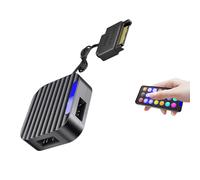 Contrôleur ARGB intelligent pour base de connexion SATA PC5V3Pin avec télécommandes à modes d'éclairage multiples
