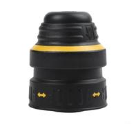 Contrôleur automatique de niveau d'eau, robinet flotteur d'eau en acier inoxydable 304 avec connexions 1/2" et 3/4" pour aquarium, piscine et bac à bétail,
