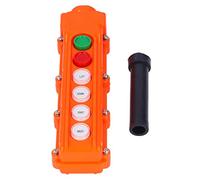 Contrôleur, boîtier ABS, boîte à boutons-poussoirs portative pour grue, commutateur de station à distance de palan protégé IP65 pour la télécommande du hayon de voiture