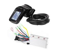 Contrôleur brushless ZERONE pour vélo électrique avec écran LCD et support - 350W 36V étanche à la pluie