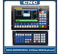 Contrôleur CNC, Cnc DDCS-EXPERT/M350 3/4/5 Axis Offline Motion Controller 1mhz G Code Better Than Ddcsv3.1 System With Atc Extended Keyboard(5Axis)