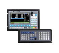 Contrôleur CNC, Contrôleur de mouvement CNC autonome 3/4/5 s PLC hors ligne DDCS Expert & MPG Volant & Arrêt d'urgence & Clavier(5 Axis Whole set)