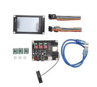 Contrôleur CNC Gearwell, carte de commande de graveur, carte hors ligne WiFi 32 bits avec écran tactile 3,5 pouces et pilote de moteur pas à pas 12-24 VDC
