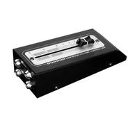 Contrôleur coulissant de bureau avec interface stéréo 6, 35 mm, boîtier de commande passif en métal pour espaces d ' écoute d ' appartement et de studio