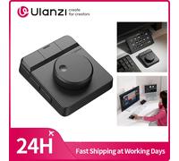 Contrôleur créatif Ulanzi D100H pour l'édition vidéo et photo, avec molette et clavier RGB pour système d'éclairage de studio intelligent D100H