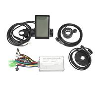 Contrôleur Cygmophing 17A 36V 48V avec connecteur SM câble double lumière étanche panneau M5 capteur d'assistance électrique d'accélérateur au pouce pour moteur 250W-350W
