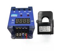 Contrôleur d'ampèremètre à affichage numérique F509 AC, alarme de limite supérieure et inférieure, transformateur relais courant, alimentation automatique
