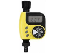 Contrôleur d'arrosage automatique programmable électronique avec écran LCD - Électrovanne étanche pour robinet de jardin extérieur