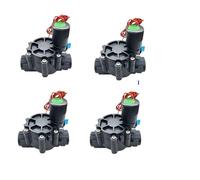 Contrôleur d'arrosage intelligent WiFi, contrôleur d'arrosage de jardin, vanne d'eau, minuterie d'irrigation, système d'arrosage intelligent, minuterie d'eau WIFI(0.75 inch 4 PCS)