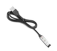 Contrôleur de bande LED intelligente 5 V App Music Smart LED Strip | App musique, microphone intégré, effets d'éclairage de fête, connexion, pour contrôle sur smartphone