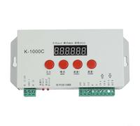Contrôleur de bande LED K-1000C Pilote programmable avec logiciel LEDEdit, pour WS2812B/WS2811/APA102C, pour grands écrans LED