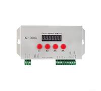 Contrôleur de bande LED K-1000C pour WS2812B WS2811 APA102C avec prise en charge de la synchronisation en cascade et effets d'éclairage personnalisables via le logiciel LEDEDIT