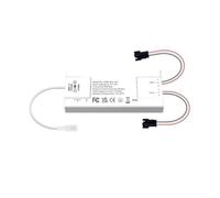 Contrôleur de bande LED pour ESP32/ESP8266 avec microphone, pour contrôle de l'application wled, 100+ modes dynamiques, compatible avec WS2812B/SK6812, DC 5V-24V, max 12A, 800 pour ics(B)