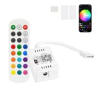 Contrôleur de Bande LED RGBW, Compatible avec Alexa et Google Home, RGB led chambre controller/minuterie sans Fil du Applicable à ruban led RGBW
