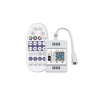 Contrôleur de Bande Lumineuse LED WiFi SPI Pixel, Télécommande Vocale Musicale, Ruban Lumineux Dream Color, Contrôle par Application, Variateur