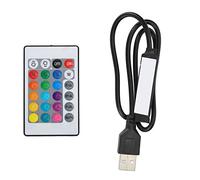 Contrôleur de Bande Lumineuse USB Bluetooth RGB avec télécommande pour Bandes Lumineuses LED 4 Broches 5 V