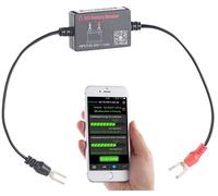 Contrôleur de batterie 6/12 V connecté avec application [Lescars]