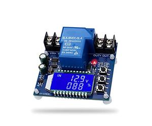 Contrôleur de batterie DC 6 V-60 V, arrêt basse tension protège 30 A, module de séparation basse tension avec écran LCD, protection contre les surcharges, moniteur de batterie pour batterie au lithium