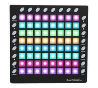 Contrôleur de batterie MIDI USB portable avec 64 pads rétroéclairés RGB, 24 boutons, module de sons de 128 Mo et câble USB for les passionnés de musique.