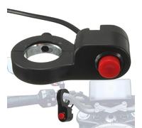 Contrôleur de bouton de klaxon de moto - Remplacement commutateur de guidon, démarrage et arrêt moteur, contrôle de conception robuste | Unité de commutateur de klaxon de véhicule électrique,