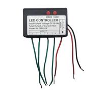 Contrôleur de caisson lumineux LED avec plusieurs effets dynamiques, adapté bandes et modules lumineux monochromes 12 V 24 V