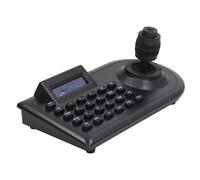 Contrôleur de Caméra Réseau PTZ avec Joystick, écran LCD, Large compatibilité, Idéal pour Les Caméras IP de sécurité Dôme (Prise UE)