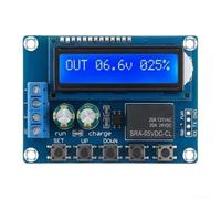 Contrôleur de charge de batterie XY-L10A conçu pour les systèmes 6 V 60 V CC avec protection numérique avec écran LCD d'état et minuterie de charge réglable