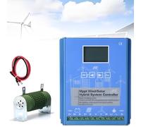 Contrôleur de Charge Hybride éolien et Solaire 16 000 W, avec écran LCD et Charge de décharge, contrôleur Automatique 12 V/24 V/48 V pour Maison, Bateau et lampadaire 48V