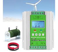 Contrôleur de Charge Hybride éolien et Solaire 16 000 W, MPPT, avec Fonction Booster et décharge, avec écran LCD, pour Maison, Bateau et lampadaire 24V
