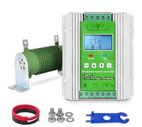 Contrôleur de Charge Hybride éolien et Solaire, contrôleur de Turbine 16 000 W avec Charge de décharge, régulateur de Charge Boost MPPT, avec écran LCD,pour Maison,Bateau et lampadaire 48V