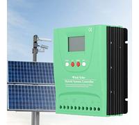 Contrôleur de Charge Hybride Solaire éolien 12 V 24 V, avec écran LCD MPPT Boost Charge Contrôleur Solaire éolien LCD Grand écran Numérique(GPI1010K)