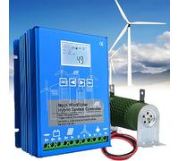 Contrôleur de charge hybride solaire MPPT Boost régulateur écran LCD pour turbine hors réseau générateur de charge de batterie