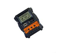 Contrôleur de charge solaire 12 V 24 V avec écran LCD, charge triple étape et double sortie USB pour systèmes de panneaux solaires (10 a)