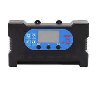 Contrôleur de charge solaire à reconnaissance automatique, charge rapide, régulateur de charge solaire double USB et Type-C avec port DC5521 pour pack de batteries lithium-ion 12 V (50A)
