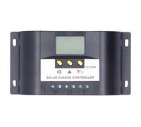 Contrôleur de charge solaire intelligent avec modes de contrôle du temporisateur réglables, contrôleur solaire à affichage LCD pour charges DC, reconnaissance automatique 12 V/24 V (50A)