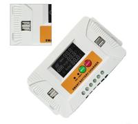 Contrôleur de charge solaire LCD 12 V/24 V avec écran couleur, double sortie USB, détection automatique du type de batterie pour plomb-acide/Li-ion, protection contre les surcharges pour la maison et