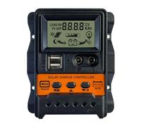 Contrôleur De Charge Solaire LCD 12V 24V, Régulateur De Panneau Solaire, Affichage De La Batterie, Courant De Décharge Avec Mémoire De Mise Hors Tension Largement Utilisé(10A)