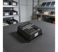 Contrôleur de charge solaire MPPT 100 A 12 V 24 V 36 V 48 V Détection automatique avec affichage LED Double ports USB 7 modes Protection contre les surcharges pour la maison, camping-car, bateau hors