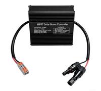 Contrôleur de charge solaire MPPT 500 W pour 48 V 60 V 72 V EV avec écran LCD et ventilateur thermostatique pour LiFePO4 Lithium pour batteries plomb-acide