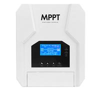 Contrôleur de Charge Solaire MPPT Haute efficacité 98,5% Conversion CC Identification Automatique de la Tension 12 V 24 V 36 V 48 V pour systèmes d'énergie Solaire RV Yachts en (100A)
