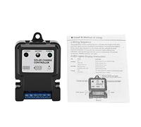 Contrôleur de Charge solaire PWM Intelligent Smart Solar Energy Discharge Charge Controller Protection Regulator Energy System(DHS-5S6V/12V 10A)