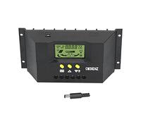 Contrôleur de Charge solaire régulateur Intelligent 12V 24V affichage LCD panneau solaire PWM pour système solaire usage domestique (20A)